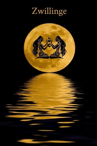 Zwillinge: Sternzeichen Notizbuch / Tagebuch / Journal mit 120 leeren linierten Seiten