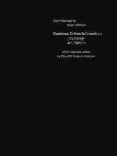 Business Driven Information Systems