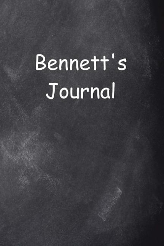 Bennett Personalized Name Journal Custom Name Gift Idea Bennett: (Notebook, Diary, Blank Book)(Name Personalized Journals Notebooks Diaries)