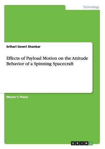 Effects of Payload Motion on the Attitude Behavior of a Spinning Spacecraft: (English)