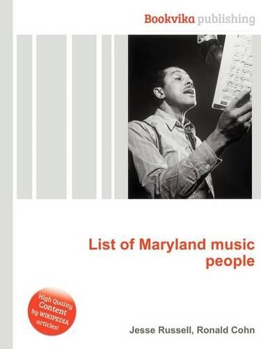 List of Maryland Music People: (English)