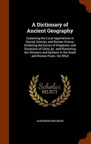 A Dictionary of Ancient Geography