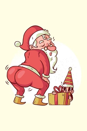 Funny dabbing Santa Santa Claus - Journal Journal Lined about A5 FORMAT - notepad for school and work. Christmas theme Christmas