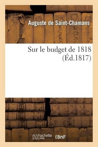 Sur Le Budget de 1818,