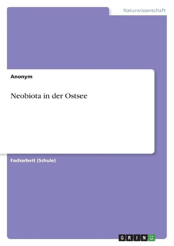 Neobiota in der Ostsee