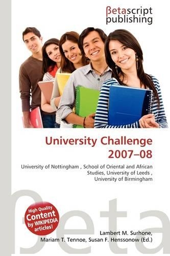 University Challenge 2007-08