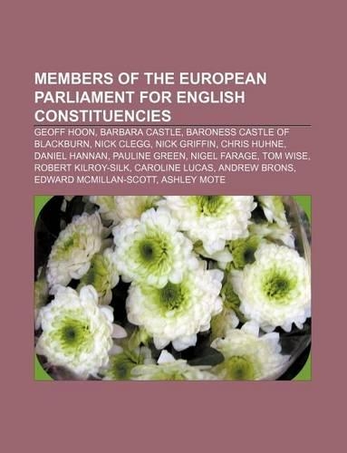 Members of the European Parliament for English Constituencies