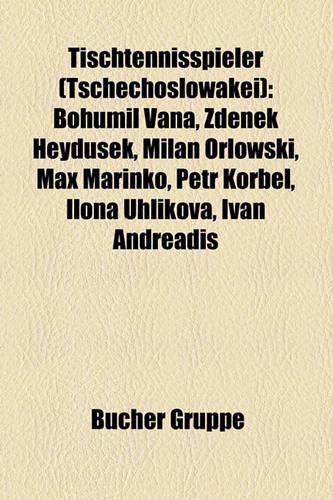 Tischtennisspieler (Tschechoslowakei)