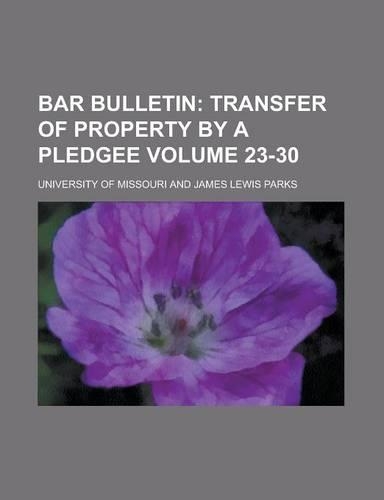 Bar Bulletin Volume 23-30
