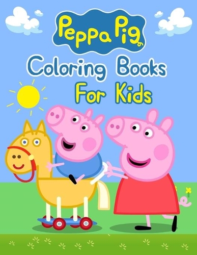 Peppa Pig Coloring Books For Kids