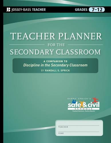 Teacher Planner for the Secondary Classroom