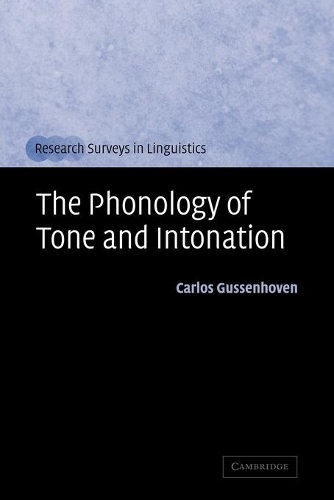 The Phonology of Tone and Intonation