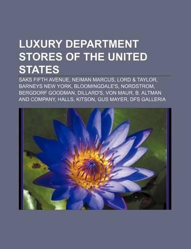 Luxury Department Stores of the United States