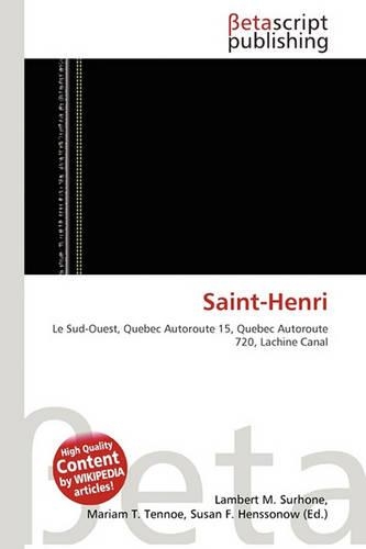 Saint-Henri: (English)