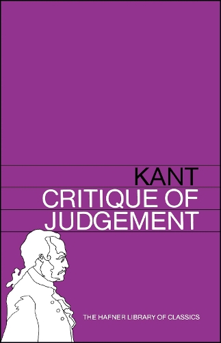 Critique of Judgement: (Hafner Library of Classics)