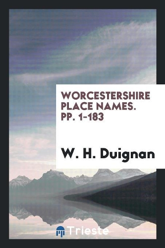 Worcestershire Place Names