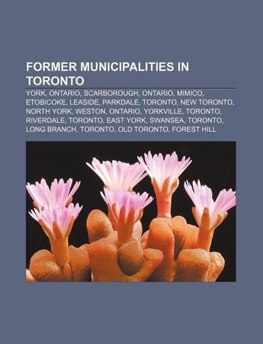 Former Municipalities in Toronto