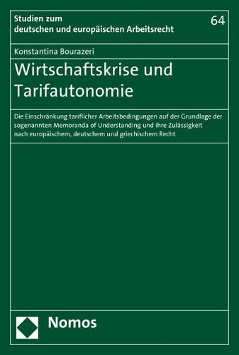 Tarifautonomie Und Wirtschaftskrise