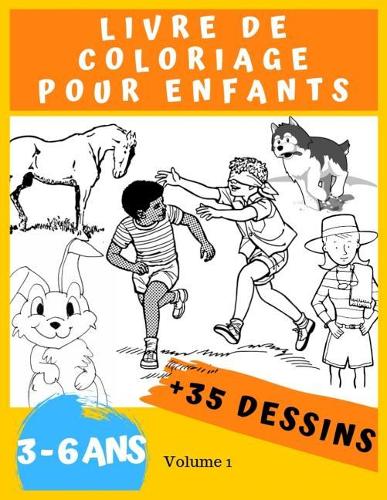 Livre de coloriage pour enfants 3-6 ans