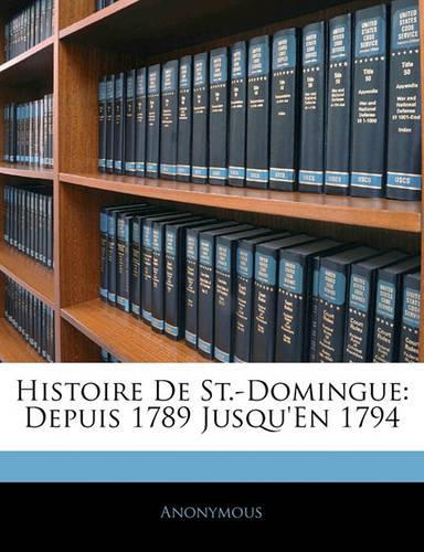 Histoire de St.-Domingue
