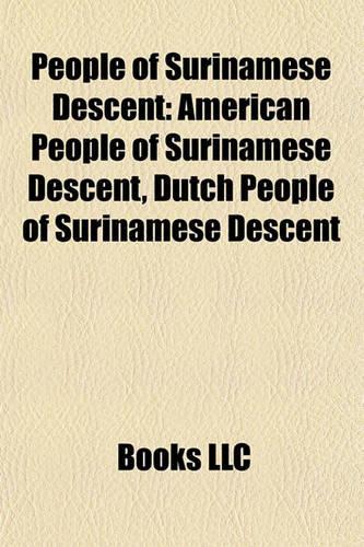 People of Surinamese Descent