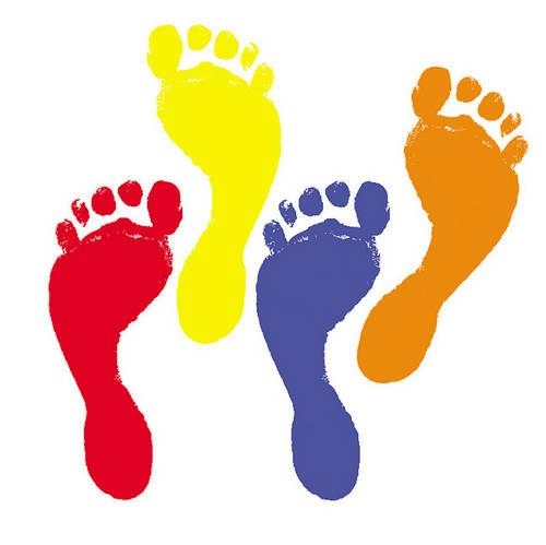 Footprints Cut-Outs