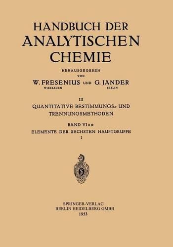 Elemente der Sechsten Hauptgruppe