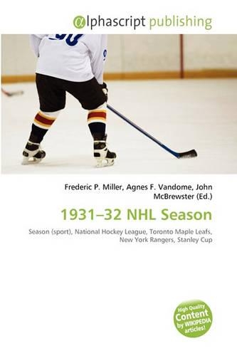 1931-32 NHL Season: (English)