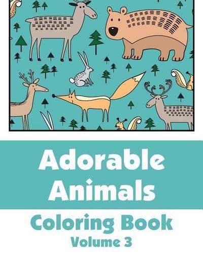 Adorable Animals Coloring Book