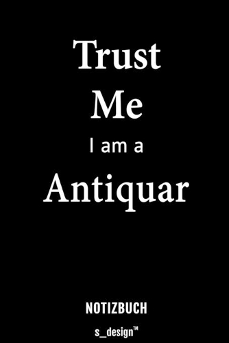 Notizbuch für Antiquar