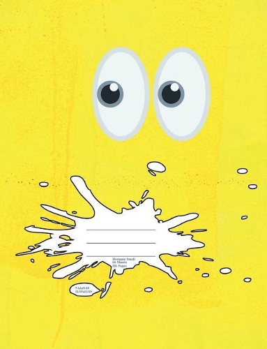 Googly Eyes Composition Notebook: Hexagon small grid paper 7.44x9.69 66 sheet 132 page book for the young at heart or boys and girls who enjoy emoticons and the color yellow