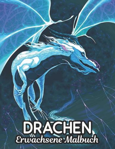 Drachen Erwachsene Malbuch