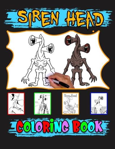 Siren head Coloring book