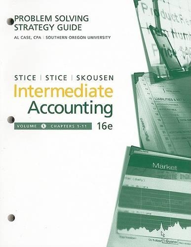 SG, Intermediate Accounting
