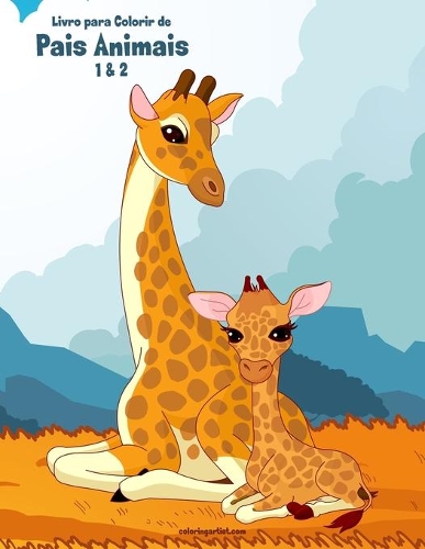 Livro para Colorir de Pais Animais 1 & 2