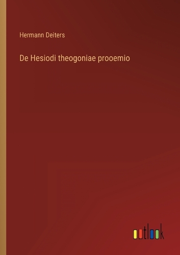 De Hesiodi theogoniae prooemio