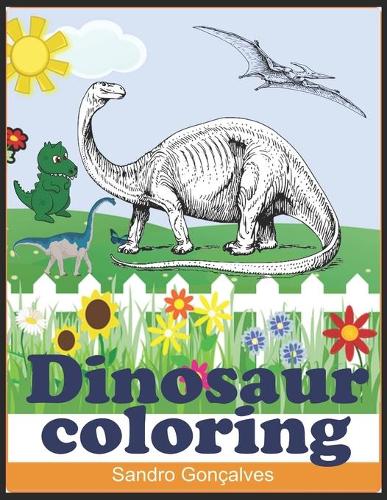 Dinosaur coloring: Coloring helps to decrease anxiety, stabilizes mood, increases attention span and concentration, it is a great way to relax and have a great day, ex