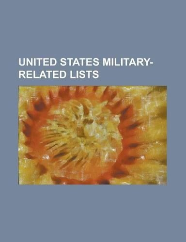 United States Military-Related Lists