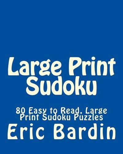 Large Print Sudoku