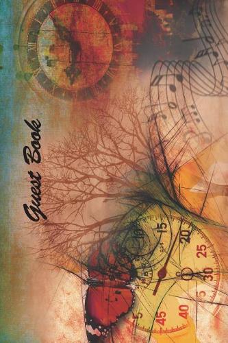 Guest Book: Versatile 6x9 Guestbook Notebook Journal for Guest Sign-Ins Weddings, Birthday, Bridal and Baby Showers, Anniversary, Graduation, Retirement Parties