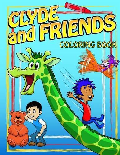 Clyde and Friends Coloring Book: (English)