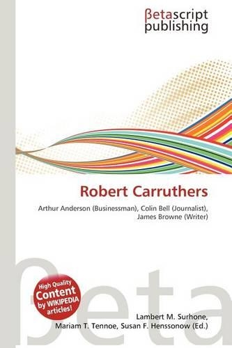 Robert Carruthers: (English)