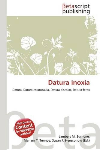 Datura Inoxia: (English)