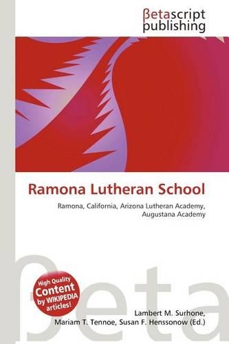 Ramona Lutheran School: (English)