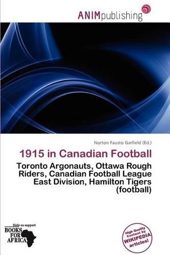 1915 in Canadian Football