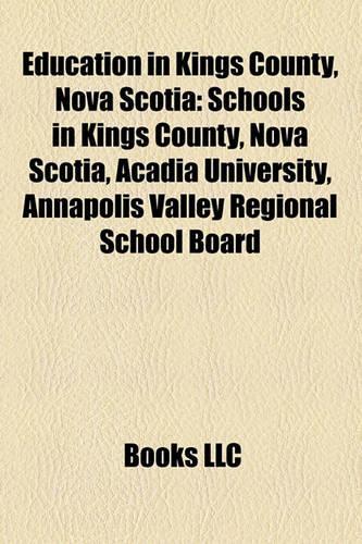 Education in Kings County, Nova Scotia