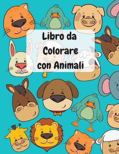 Libro da Colorare con Animali