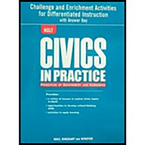 Chlg Enrch ACT Civics in Prac 2007