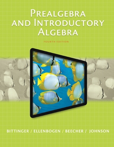Prealgebra and Introductory Algebra