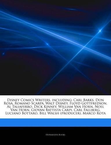 Articles on Disney Comics Writers, Including